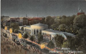 Lot262 aachen illumination des elisenbrunnens tram germany