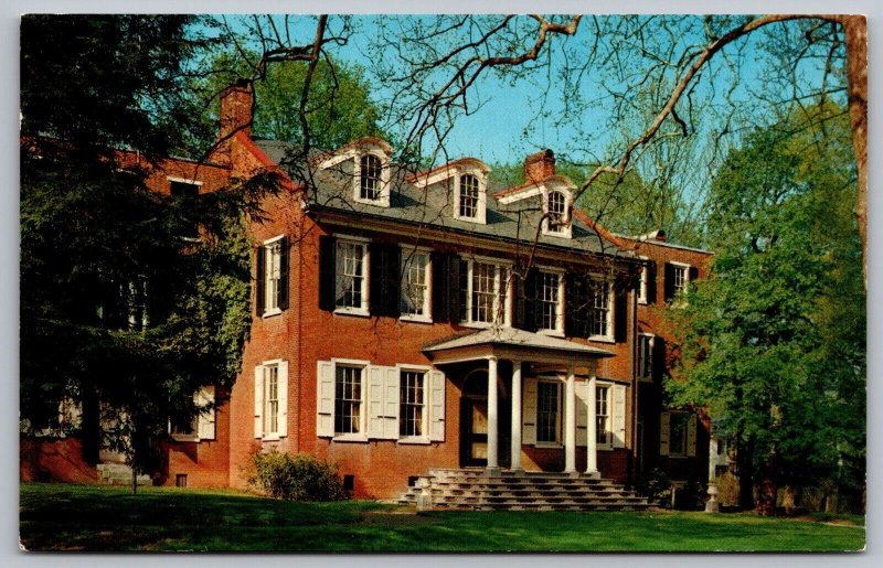 Lancaster PA Wheatland Buchanans Historic Mansion Exterior Chrome