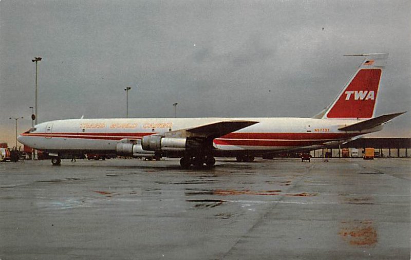 TWA â€“ Transworld air, Inc. Boeing 707 â€“ 331C Airplane Unused 