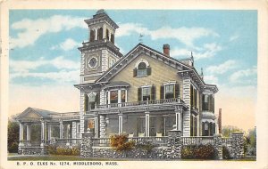 Elks No.1274 Middlebord, Massachusetts USA 1924 