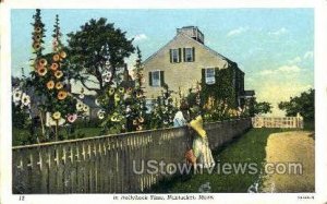 In Hollyhock Time - Nantucket, Massachusetts MA