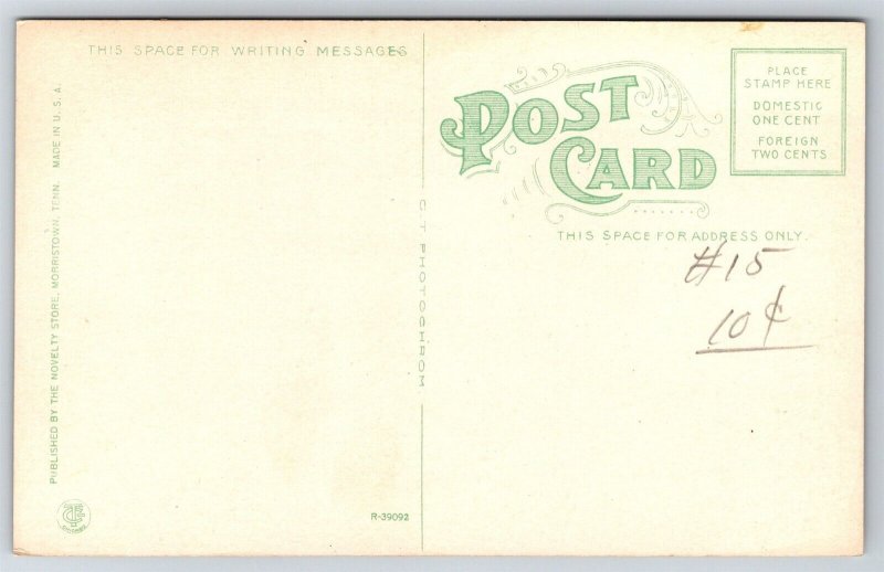 US Post Office Morristown Tenn C1910's Postcard T18