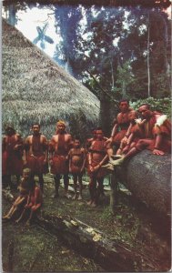 Amazonas Colombia Los Indios Yaguas Vintage Postcard B129