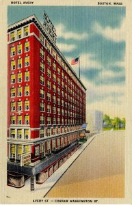 MA - Boston. Hotel Avery