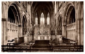 England   Lichfield Cathdral The High Alta