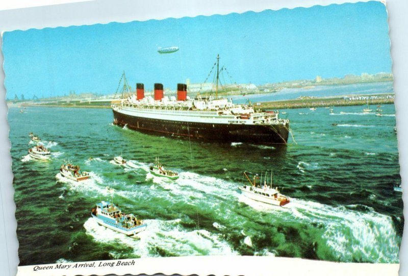 M-36609 Queen Mary Arrival Long Beach California