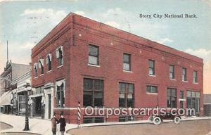 Story City National Bank Story City, Iowa, USA Postcard Post Card Story City,...