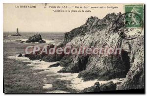 Postcard Old Raz Raz Bec ar south slope Corlegreiz