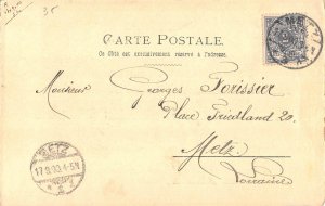 L111 France 1900-01 Militaria uniform French Army early nine postcard