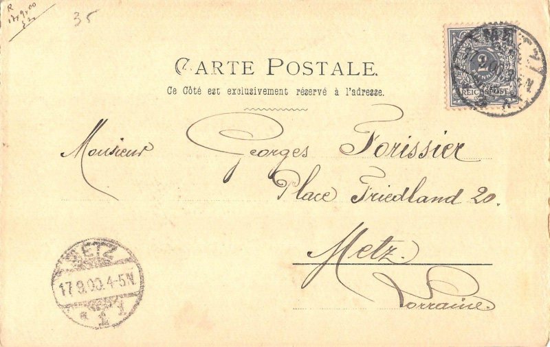 L111 France 1900-01 Militaria uniform French Army early nine postcard