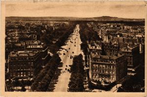 CPA Paris 16e Paris-L'Avenue du Bois de Boulogne vue de l'Arc (313531)