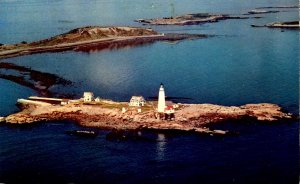 MA - Boston. Lighthouse at Boston Harbor
