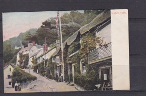 GREAT BRITAIN, LYNMOUTH, DEVON, VILLAGE SCENE, c1910 ppc., unused.