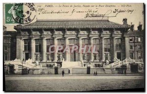 Postcard Old Courthouse Facade of the Place Dauphine