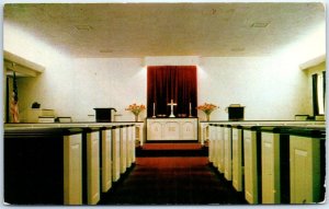 Postcard - The Chancel, Memorial Chapel, Methodist House - Chautauqua, New York