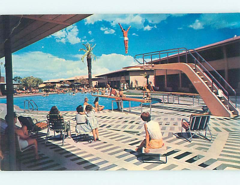 Unused Pre-1980 POOL & SANDS MOTEL Las Vegas Nevada NV u4821