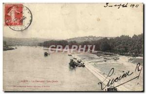 Old Postcard Agen La Garonne Quays