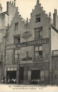 CPA TOURS - l'hotel de la crouzille (146638)