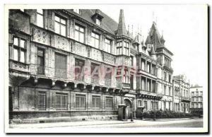 Old Postcard Luxembourg Grand Ducal Palace