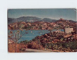 Postcard Vista Panoramica, Acapulco, Mexico