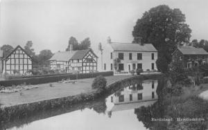 EARDISLAND HEREFORDSHIRE ENGLAND-VILLAGE VIEW-ALFRED W De ATH. PHOTO POSTCARD