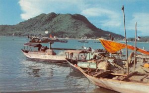 Vung Tau Capt St Jacques Vietnam Ships Vintage Postcard AA69280