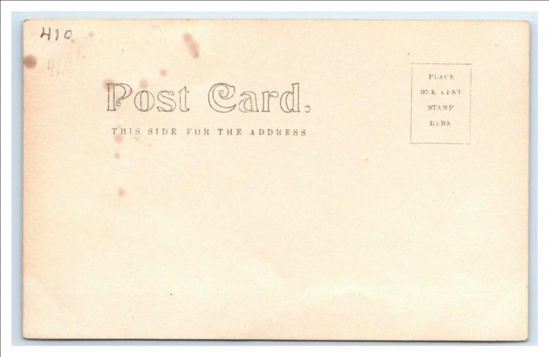 Postcard Large Church 1899-1905 era RPPC I12