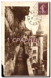 Old Postcard Rocamadour