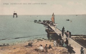 The Landing Stage at Dovercourt Bay Harwich Essex Old Postcard