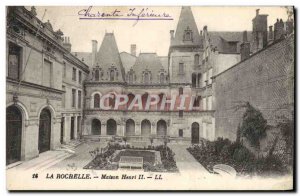 Old Postcard La Rochelle Matson Henry II