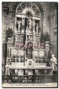 Sainte Anne d Auray - The Altar - Old Postcard