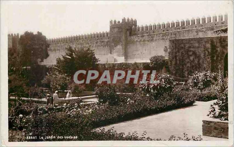 CPA Rabat Le jardin des Oudaias