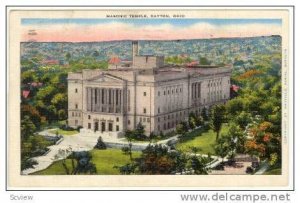 Masonic Temple, Dayton, Ohio,  PU-1940