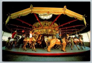 Kit Carson County  Carousel  Burlington  Colorado  Postcard