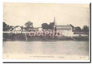 La Chapelle Saint Mesmin Old Postcard Leglise