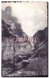 Old Postcard Route Nice Alps Barcelonnette Gorges LOWER Cians