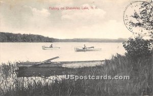 Fishing - Shandelee, New York NY Postcard