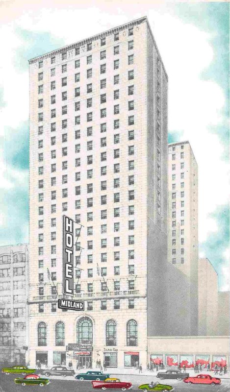 Midland Hotel Chicago Illinois postcard