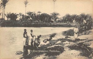 River Cameroon Plantation Africa c1910s Tuck Missionary Society Vintage Postcard