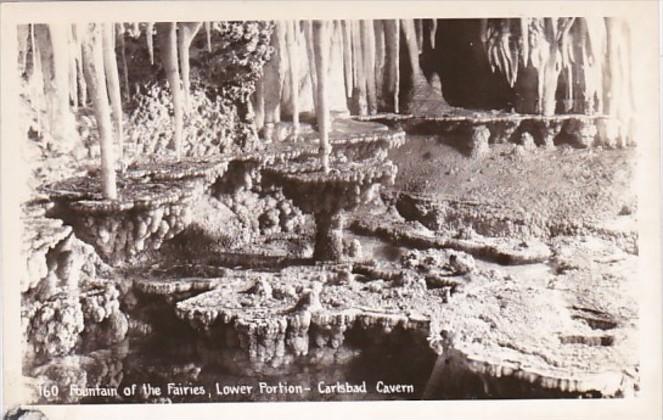New Mexico Carlsbad Caverns National Park Fountain Of The Ferries Lower Porti...