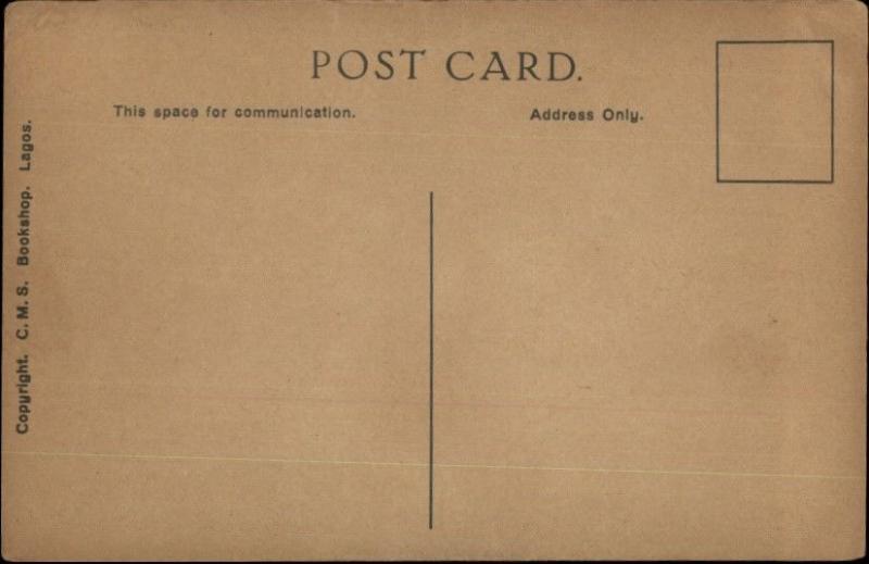 Port Harcourt Nigeria Golf Course c1910 Postcard