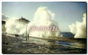 Postcard Modern Spain Espana Spain San Sebastian Temporal