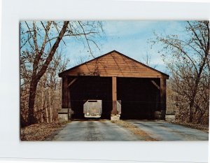 Postcard Ramp Covered Bridge, Nashville, Indiana