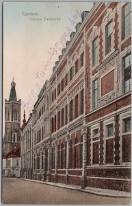 Cambrai France Caserne Faidherbe Lithograph Postcard H81