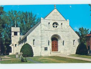 Unused Pre-1980 CHURCH SCENE Springfield Vermont VT hs6783