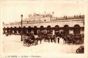 CPA Le MANS - La Gare (391036)