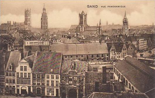 Belgium Gent Gand Vue Panoramique