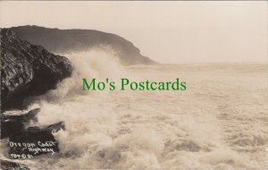 America Postcard - Oregon Coast Highway, Rough Seas RS33827