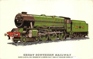 br108256 great southern railways built in dublin uk train rail locomotive