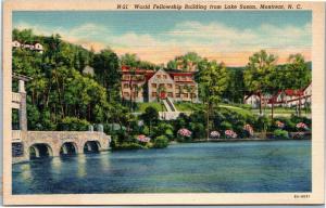 World Fellowship Building from Lake Susan - Montreat, North Carolina